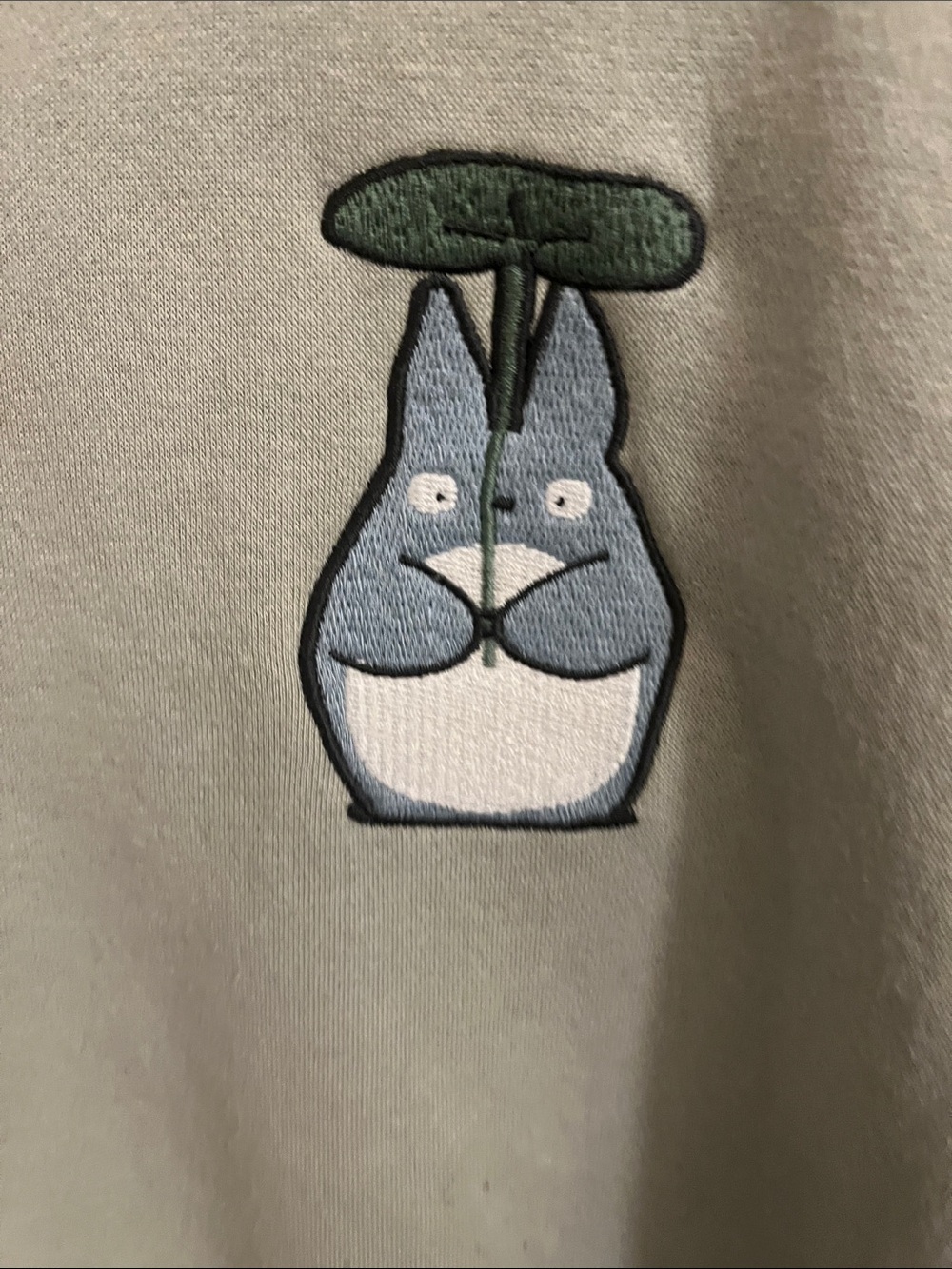 Our Universe Studio Ghibli My Neighbor Totoro Sage Sweater - Picture 4 of 5